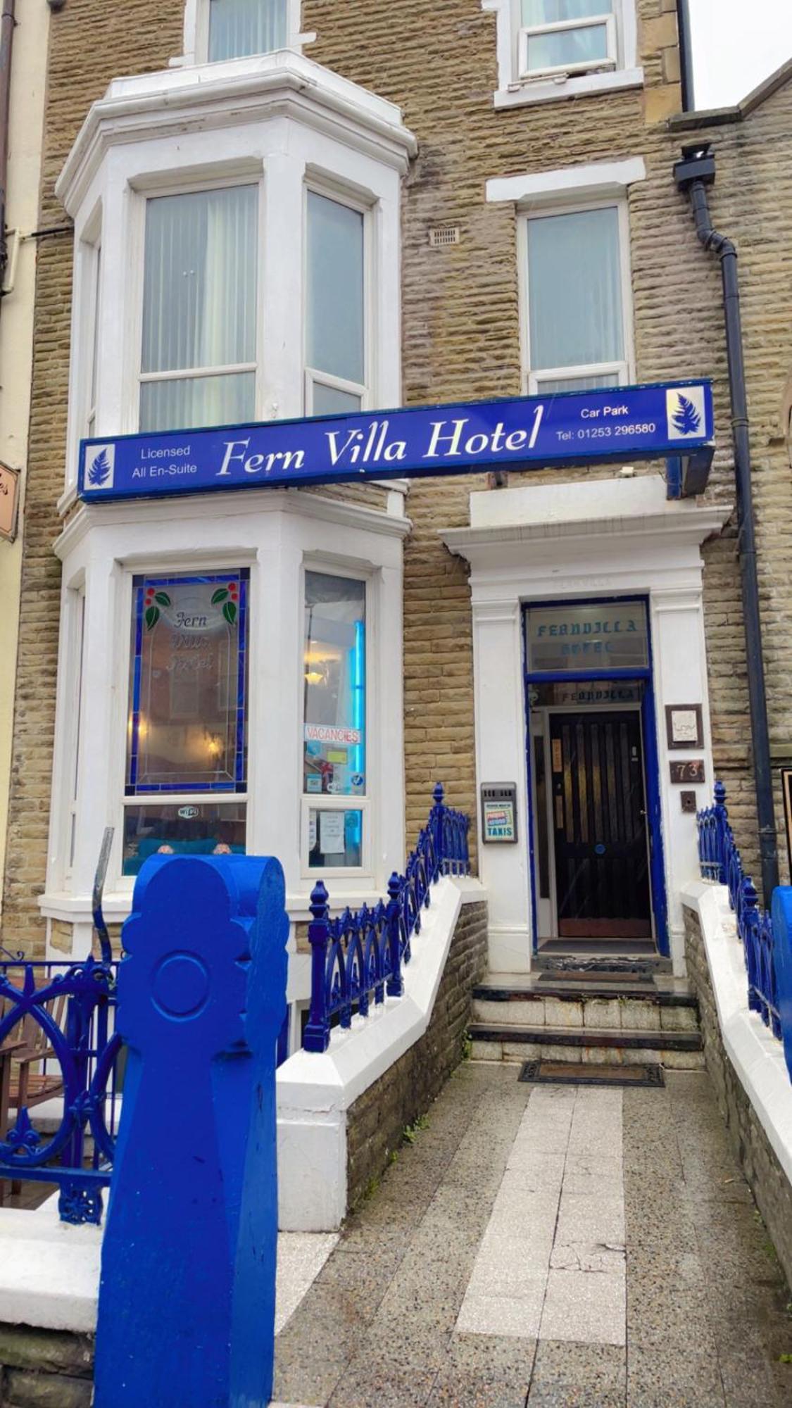 Fern Villa Hotel - Albert Road Blackpool Esterno foto