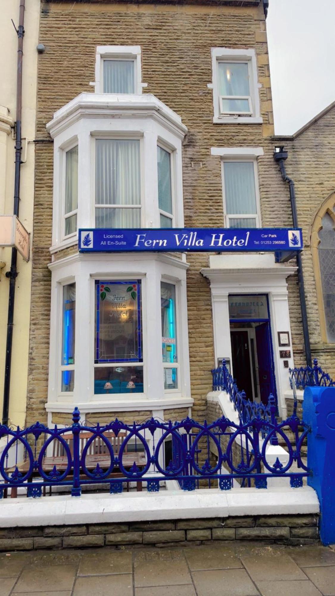 Fern Villa Hotel - Albert Road Blackpool Esterno foto